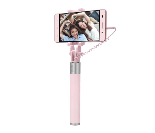 Huawei Selfie Stick AF11 różowy - 315182 - zdjęcie 5