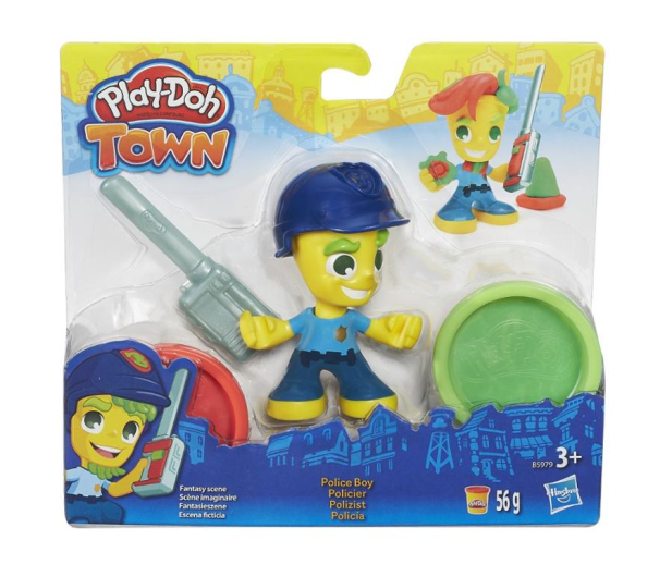 Play-Doh Town Figurka podstawowa Policjant - 301376 - zdjęcie