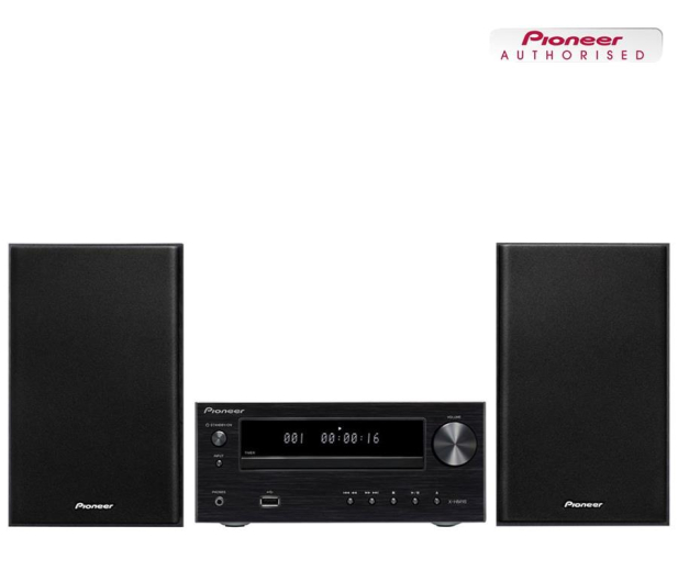 Pioneer X-HM16-B 2x15W CD MP3 Czarna - 338135 - zdjęcie