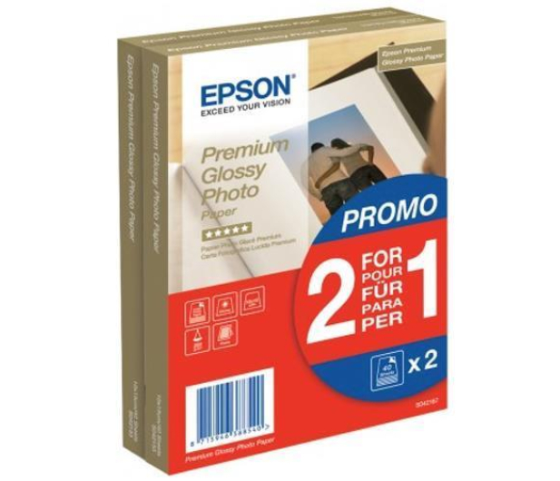 Epson Premium Glossy Paper 10x15 cm (4x6") (2x40 ark.) - 370096 - zdjęcie
