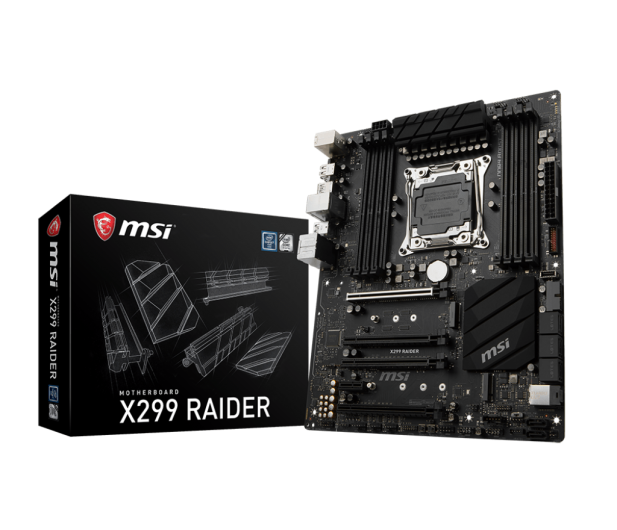 MSI X299 RAIDER (DDR4) - 370808 - zdjęcie