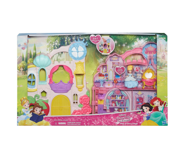 Hasbro Disney Princess Przenośny zamek Kopciuszka - 371921 - zdjęcie 7