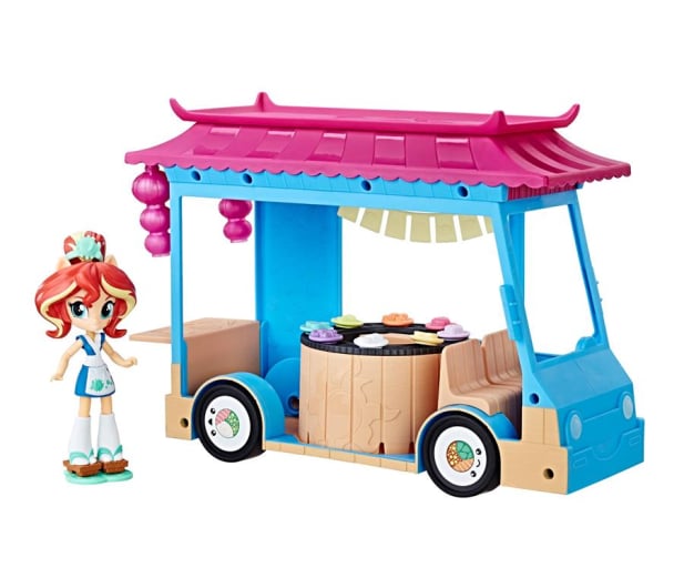 My Little Pony Equestria Girls Minis Sushi Truck i Sunset Shimmer - 372037 - zdjęcie