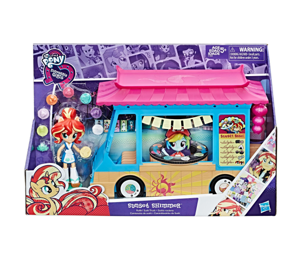 My Little Pony Equestria Girls Minis Sushi Truck i Sunset Shimmer - 372037 - zdjęcie 6
