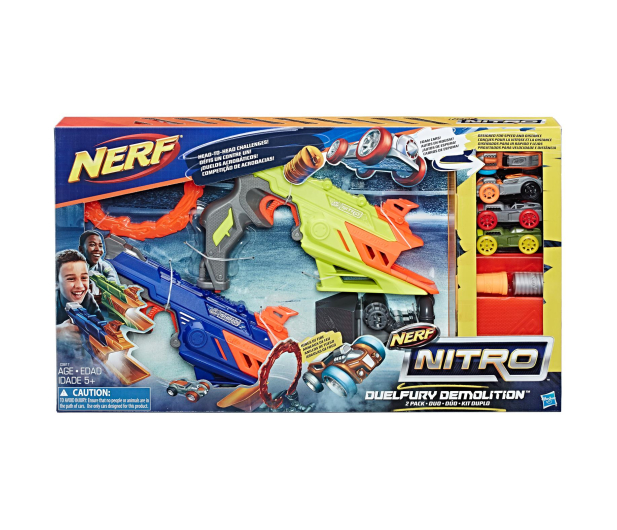 NERF Nitro Wyrzutnie DuelFury Demolition - 371943 - zdjęcie 7