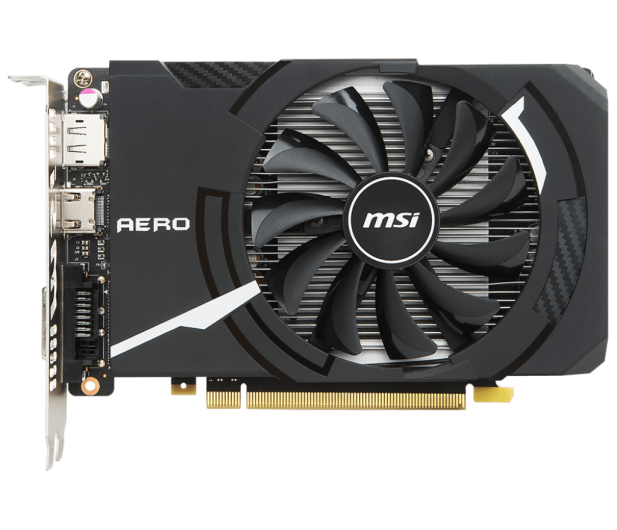 MSI GeForce GTX 1050 Ti AERO ITX 4G OCV1 - 372307 - zdjęcie 4