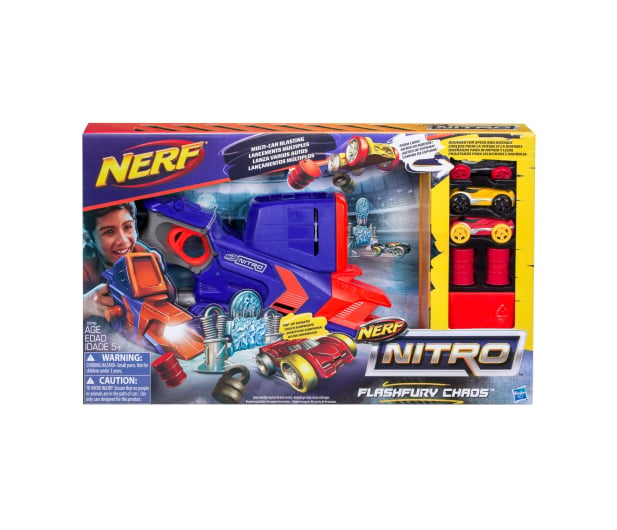 NERF Nitro Wyrzutnia Flashfury Chaos - 371948 - zdjęcie 2