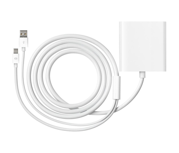 Apple Adapter Mini DisplayPort - DVI x2 - 368579 - zdjęcie 2