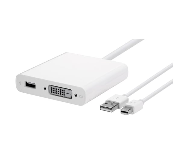 Apple Adapter Mini DisplayPort - DVI x2 - 368579 - zdjęcie