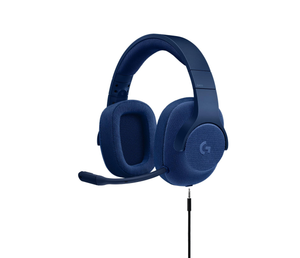 Logitech G433 Gaming Headset (Niebieskie) - 368363 - zdjęcie