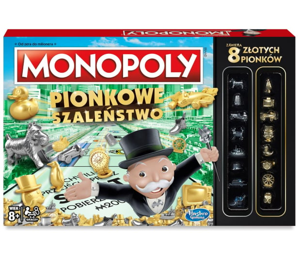 Hasbro Monopoly Pionkowe Szaleństwo - 346704 - zdjęcie 2