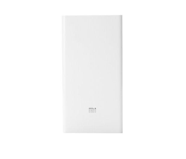 Xiaomi Power Bank 20000 mAh biały - 368758 - zdjęcie