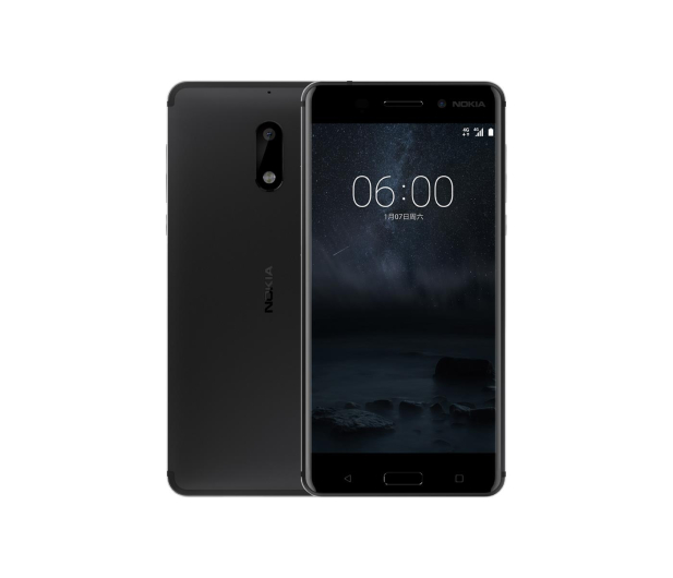 Nokia 6 Dual SIM czarny - 357308 - zdjęcie