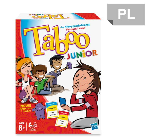 Hasbro Taboo Junior - 362741 - zdjęcie