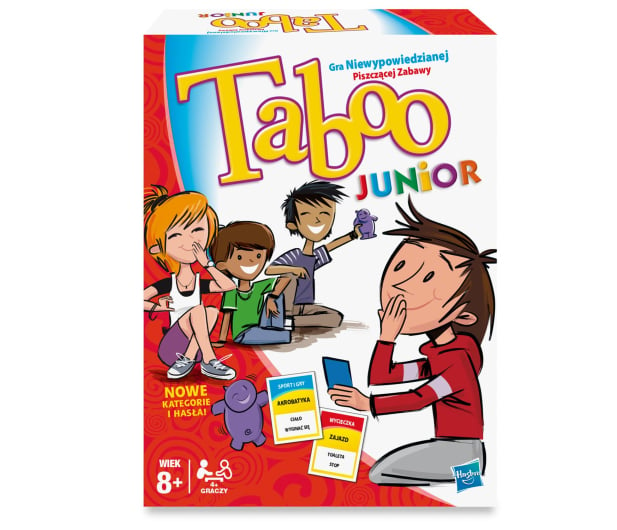 Hasbro Taboo Junior Gry Slowne I Liczbowe Sklep Internetowy Al To