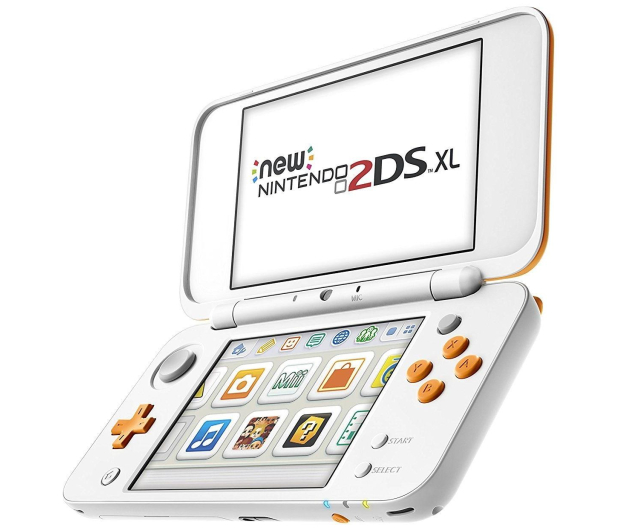 Nintendo New 2DS XL White & Orange - 374636 - zdjęcie 3
