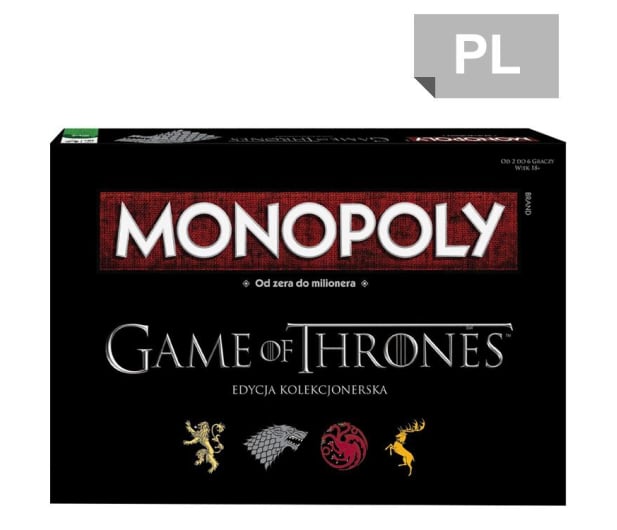 Winning Moves Monopoly Gra o tron - 271647 - zdjęcie