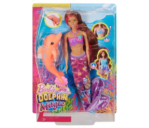Barbie Delfiny z Magicznej Wyspy Tajemnicza Syrena - 375678 - zdjęcie 6