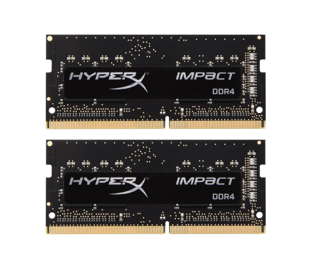 HyperX 32GB (2x16GB) 2400MHz CL14 Impact Black - 335700 - zdjęcie
