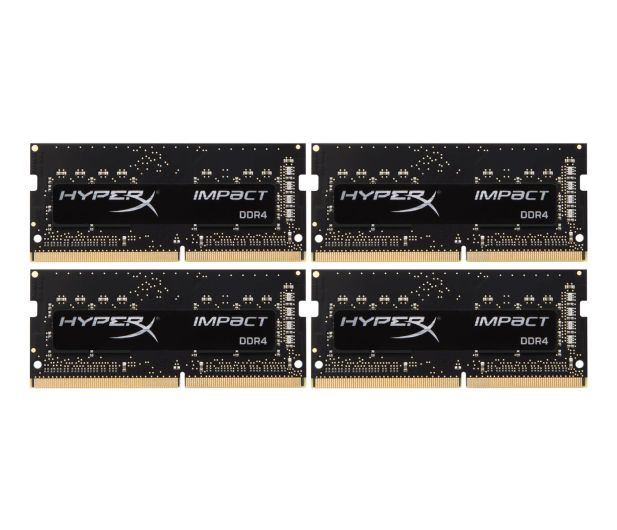 HyperX 64GB (4x16GB) 2400MHz Impact Black CL15 1.2V - 335705 - zdjęcie