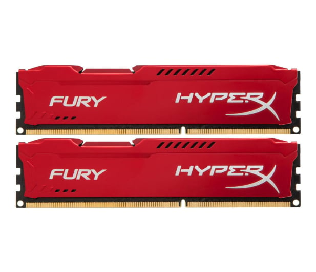 HyperX 16GB (2x8GB)1600MHz CL10 Fury Red - 180507 - zdjęcie