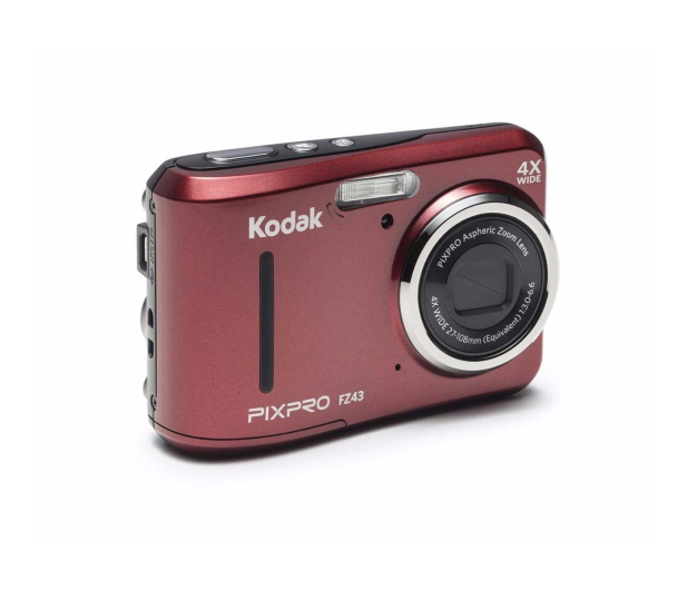 Kodak PixPro FZ43 czerwony - 375706 - zdjęcie 2