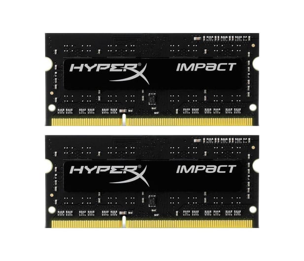 HyperX 8GB (2x4GB) 1600MHz CL9 Impact Black - 335758 - zdjęcie