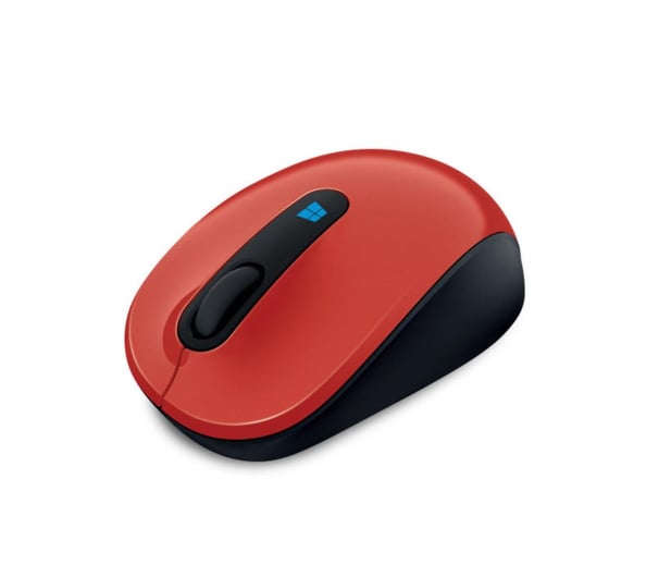Microsoft Sculpt Mobile Mouse Ognista Czerwień - 164964 - zdjęcie 2