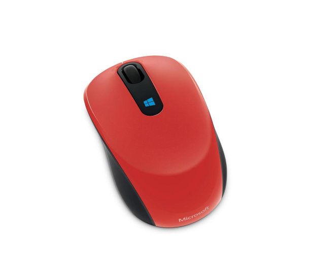 Microsoft Sculpt Mobile Mouse Ognista Czerwień - 164964 - zdjęcie 3