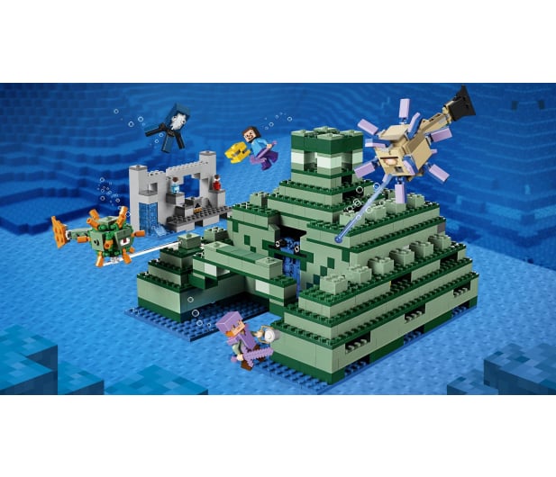 LEGO Minecraft Oceaniczny monument - 376675 - zdjęcie 2