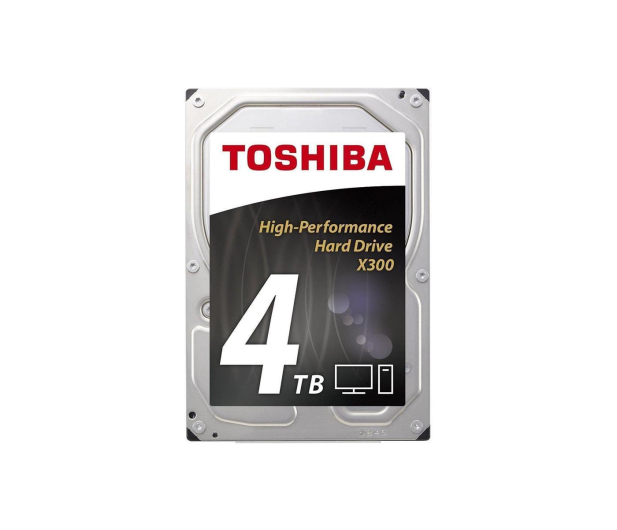 Toshiba 4TB 7200obr. 128MB X300 OEM - 341408 - zdjęcie