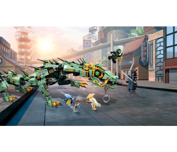 LEGO NINJAGO Movie Mechaniczny smok zielonego ninja - 376704 - zdjęcie 3