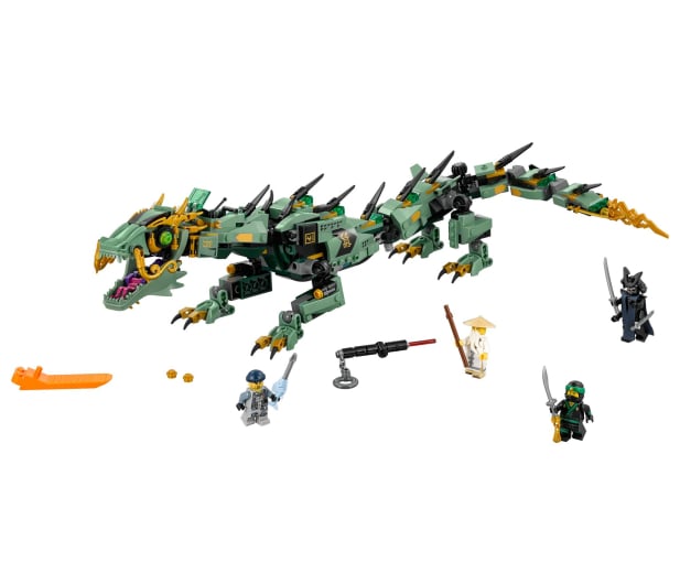 LEGO NINJAGO Movie Mechaniczny smok zielonego ninja - 376704 - zdjęcie 4