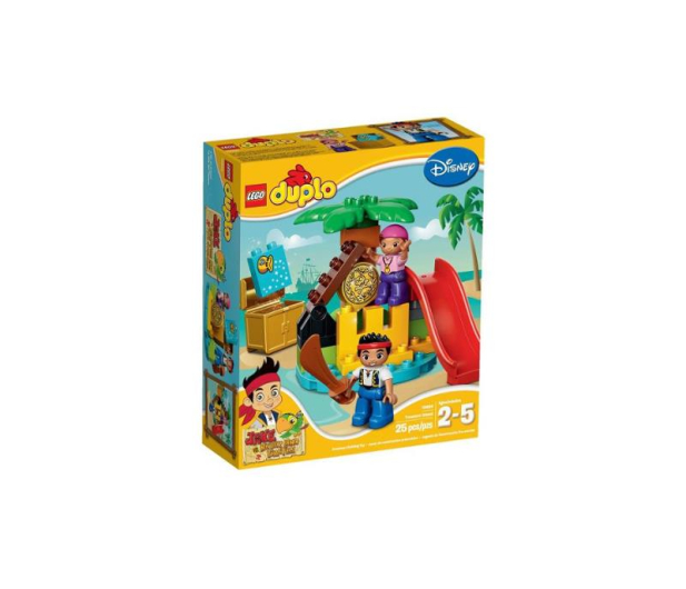 LEGO DUPLO Jake i piraci z Nibylandii na Wyspie Skarbów - 250842 - zdjęcie