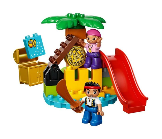 LEGO DUPLO Jake i piraci z Nibylandii na Wyspie Skarbów - 250842 - zdjęcie 2