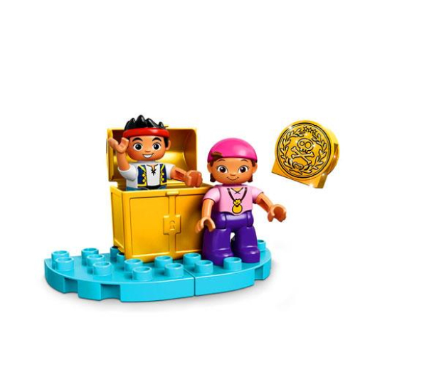 LEGO DUPLO Jake i piraci z Nibylandii na Wyspie Skarbów - 250842 - zdjęcie 4