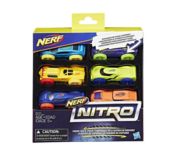 NERF Nitro Refill uzupełnienie 6-pak - 373147 - zdjęcie