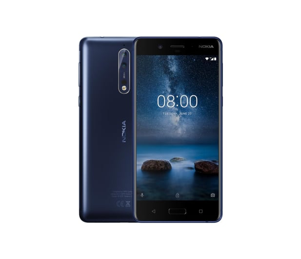 Nokia 8 Dual SIM niebieski - 379236 - zdjęcie