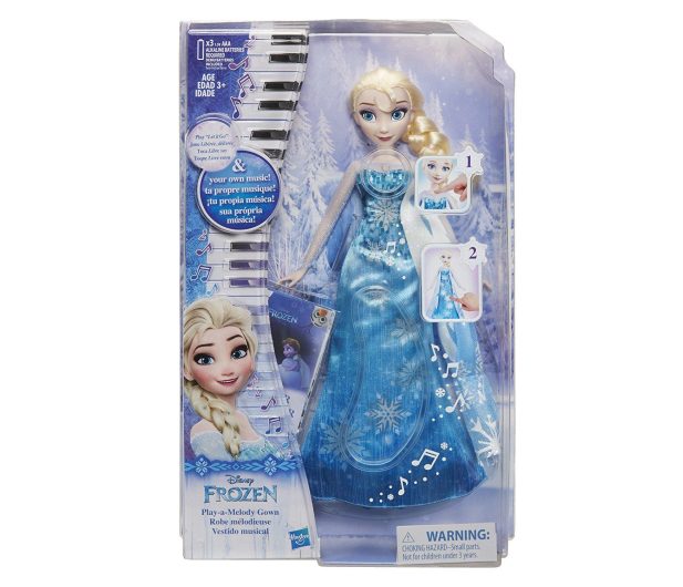 Hasbro Disney Frozen Elsa w muzycznej sukni - 379287 - zdjęcie 2