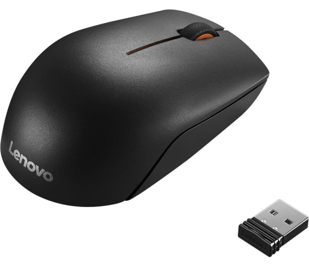 Lenovo 300 Wireless Compact Mouse (czarny) - 377527 - zdjęcie 3