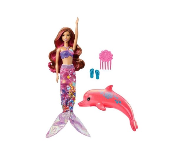 Barbie Delfiny Z Magicznej Wyspy Tajemnicza Syrena Lalki I Akcesoria Sklep Internetowy Al To