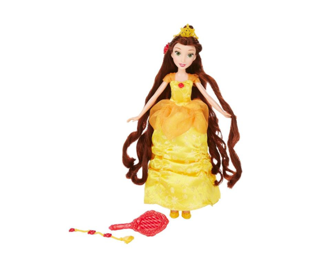Hasbro Disney Princess Bella z długimi włosami - 286996 - zdjęcie