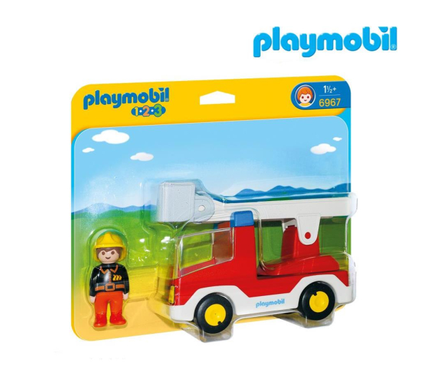 PLAYMOBIL Wóz strażacki z drabiną - 345815 - zdjęcie