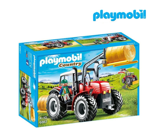 PLAYMOBIL Duży traktor z wyposażeniem - 343542 - zdjęcie