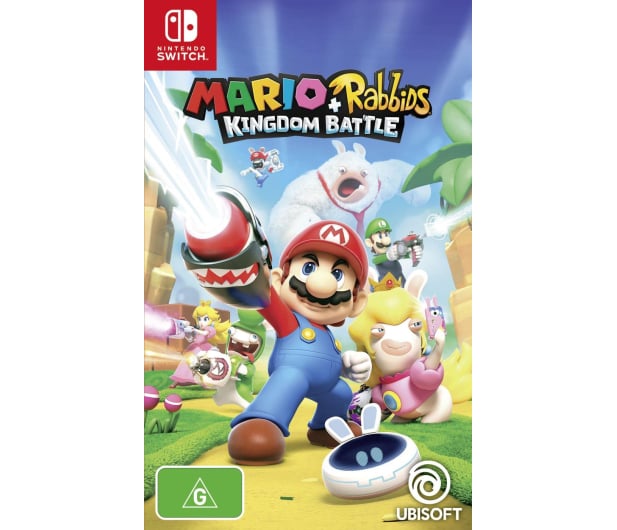Nintendo Switch Red-Blue Joy-Con + Mario & Rabbids - 380266 - zdjęcie 4