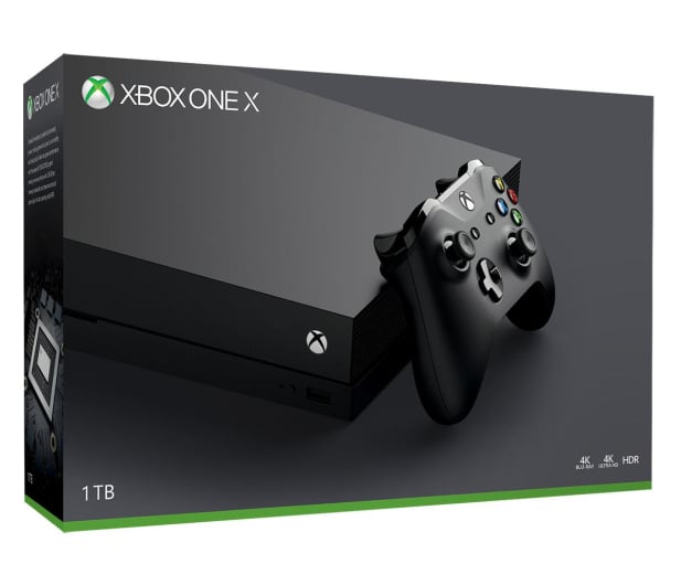 Microsoft Xbox One X 1TB Project Scorpio + Podstawka - 379195 - zdjęcie