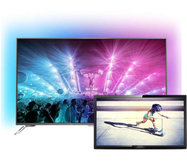 Philips 55PUS7101 Android 4K HDR Ambilight + TV 24PFT4022 - 380808 - zdjęcie