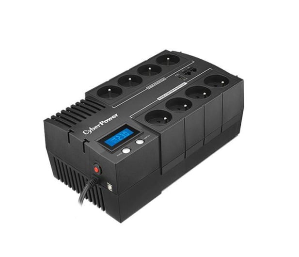 CyberPower UPS BR1000ELCD-FR (1000VA/600W, 8x FR, AVR) - 543068 - zdjęcie