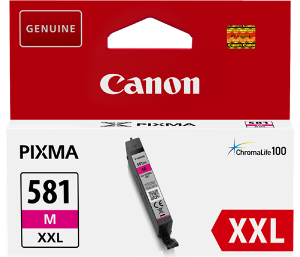 Canon CLI-581M XXL Magenta 747 str. - 381907 - zdjęcie