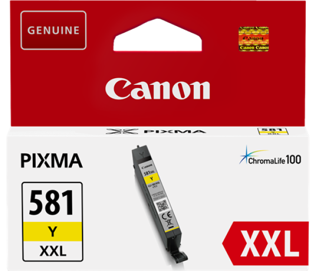 Canon CLI-581Y XXL Yellow 830 str. - 381908 - zdjęcie